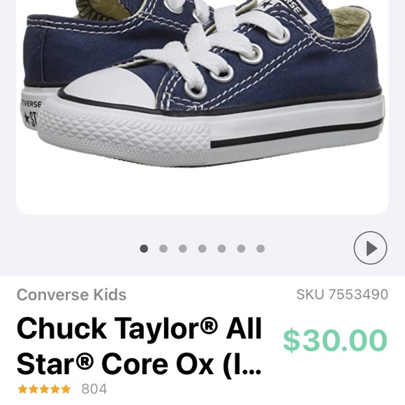 Converse Kids - Toddler Boy Chuck Taylor - Picture 6 of 6